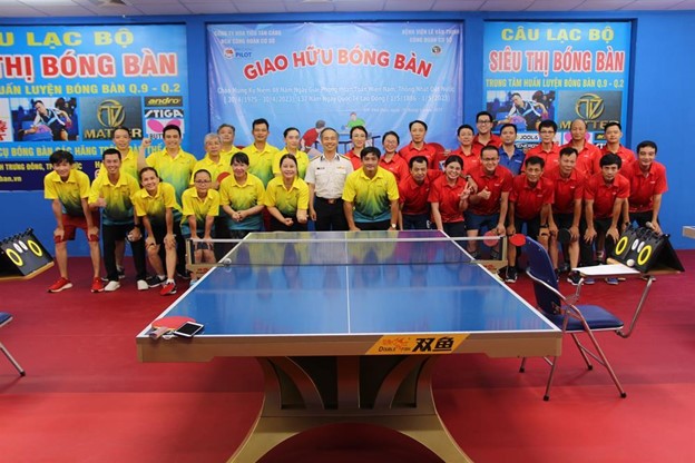 Tan Cang Pilot organized a Ping Pong tournament to commemorating Vietnamese Reunification Day and International Worker Day