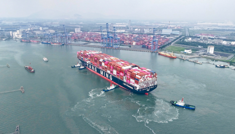 ĐÓN SIÊU TÀU CONTAINER THẾ HỆ MỚI - YM WAYFINDER, LẦN ĐẦU TIÊN CẬP CẢNG QUỐC TẾ TÂN CẢNG - CÁI MÉP (TCIT)
